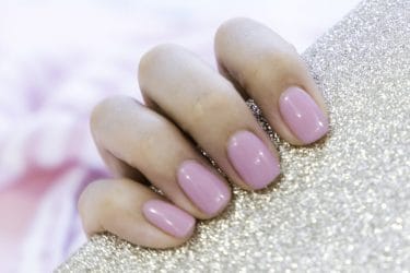 Mooie roze gelnagels
